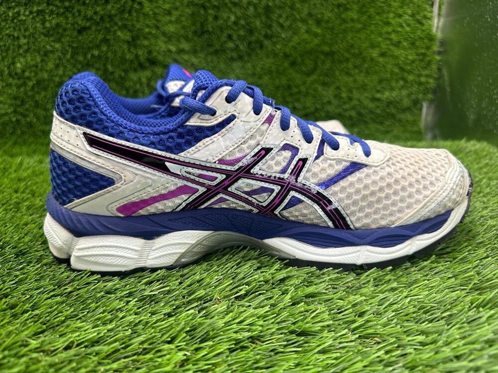 Asics Gel-Cumulus 16 T489N Athletic Sneaker Womens 8.5 White Mesh Sports Running
